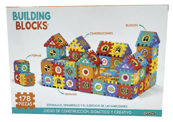 BUILDING BLOCKS 178 PIEZAS