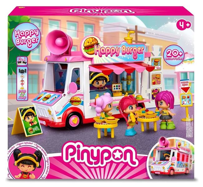 PINYPON VEHICULO HAPPY BURGUER
