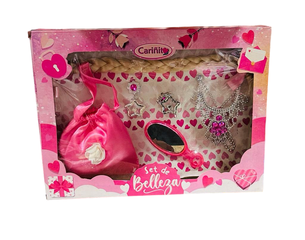 SET DE BELLEZA CON TRENZA EN CAJA