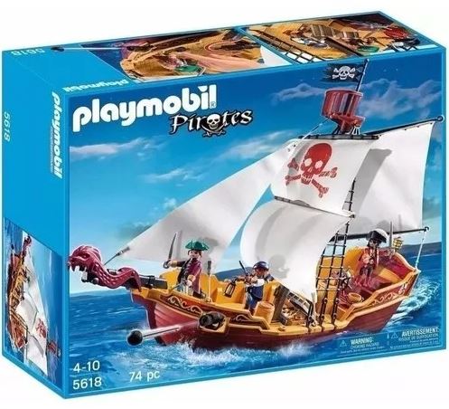 PLAYMOBIL BARCO PIRATA (5678)