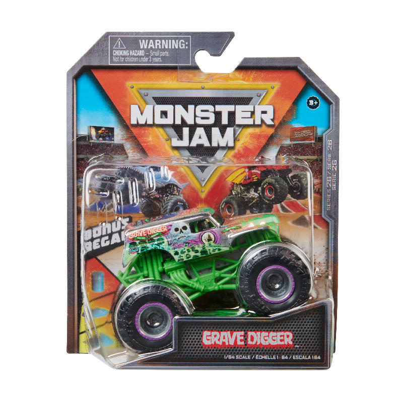 MONSTER JAM 1:64 GRAVE DIGGER (6066622)(6066690)