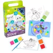 PINTANDO CON ACUARELAS STITCH