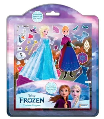 VESTIDOS MAGICOS STICKERS FROZEN