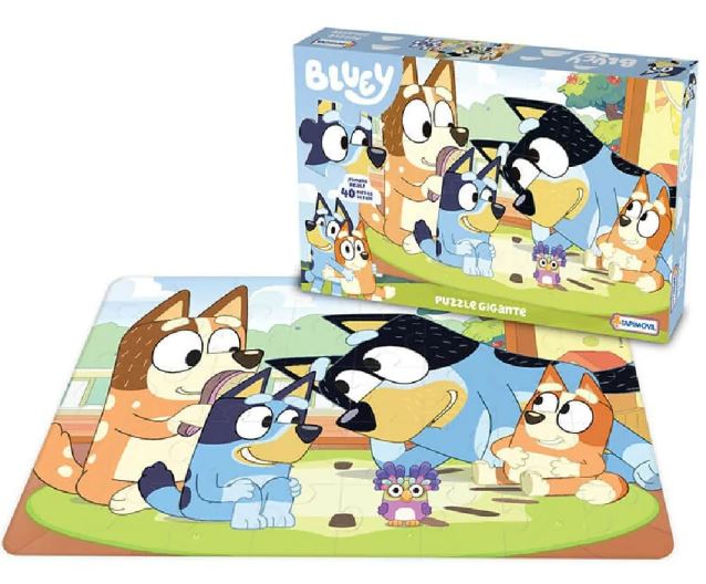 PUZZLE GIGANTE 40 PIEZAS BLUEY
