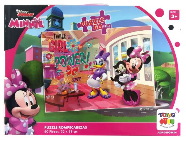 PUZZLE 60 PIEZAS MINNIE