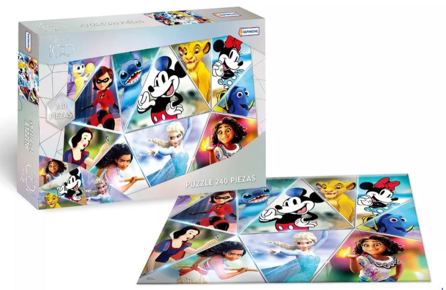 PUZZLE X 240 PIEZAS DISNEY 100