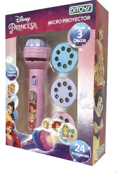 LINTERNA MICRO PROYECTOR PRINCESA