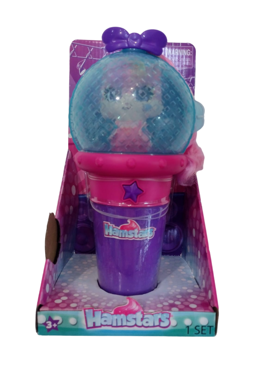HAMSTARS MASCOTA EN MICROFONO - MODELOS SURTIDOS