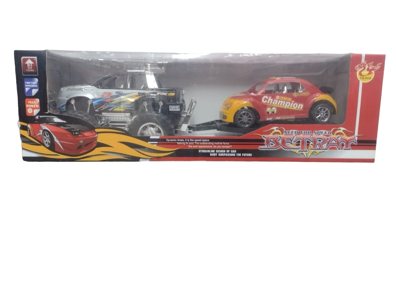 PICK UP CON TRAILER EN CAJA BETRAY