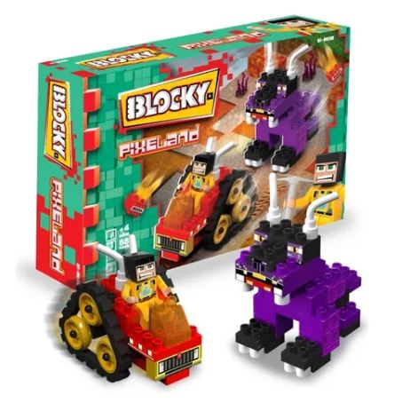 BLOCKY PIXELAND 68 PIEZAS