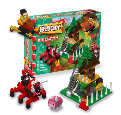 BLOCKY PIXELAND 147 PIEZAS