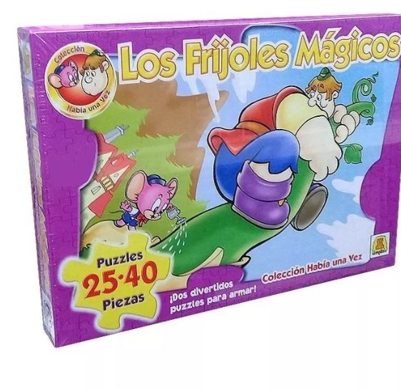 PUZZLE 25 - 40 PIEZAS FRIJOLES MAGICOS