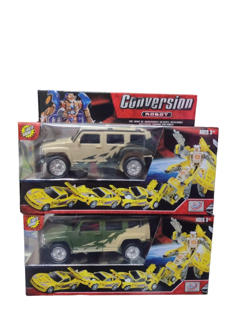 TRANSFORMER JEEP MILITAR CONVERSION