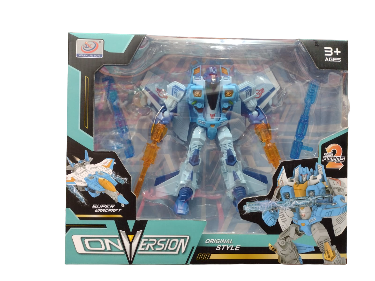 TRANSFORMER NAVE CONVERSION EN CAJA