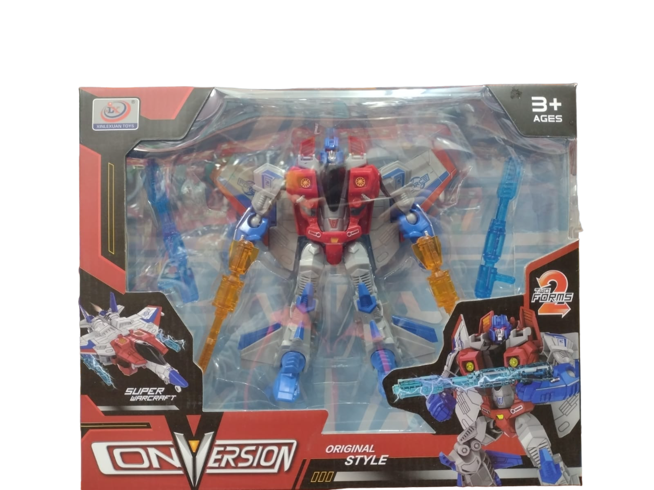 TRANSFORMER NAVE CONVERSION EN CAJA