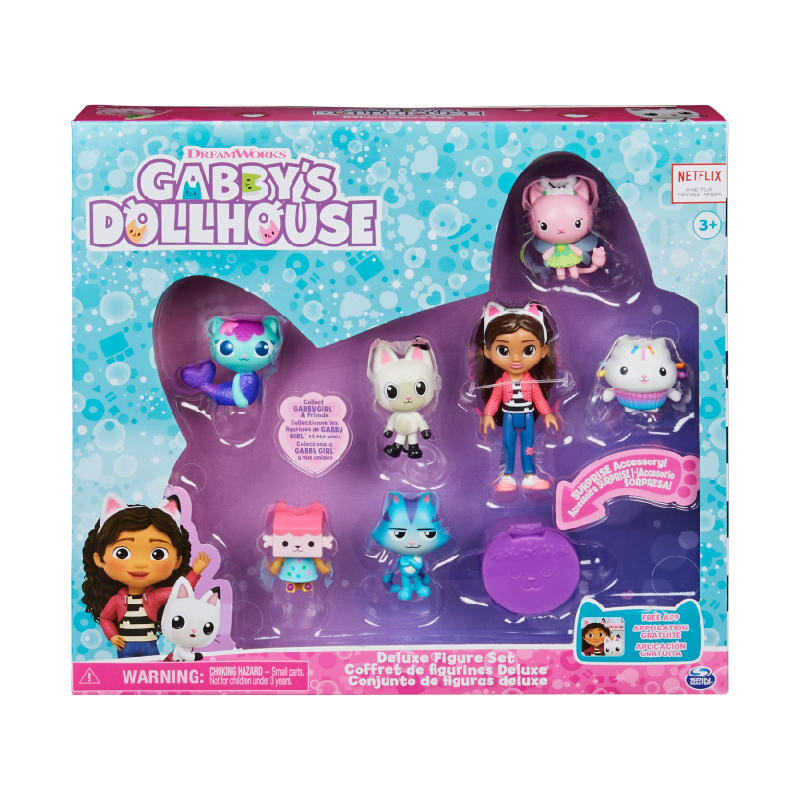 LA CASA DE GABBY FIGURAS X 7 EN CAJA