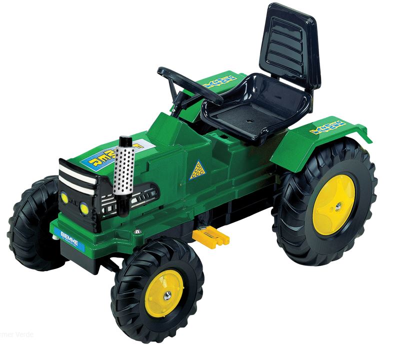 TRACTOR FARMER VERDE A PEDAL