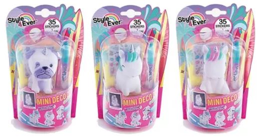 UNICORNIO MINI DECO DIY EN BLISTER - MODELOS SURTIDOS