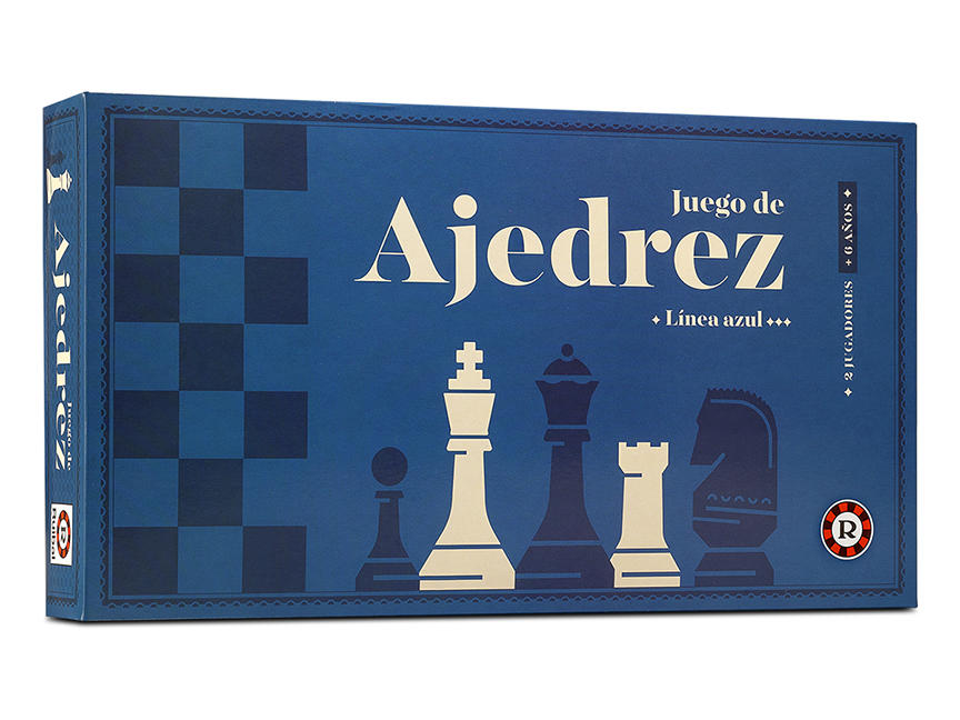 AJEDREZ LINEA AZUL