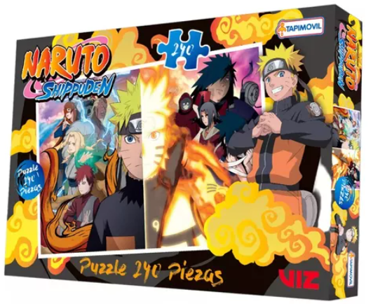 PUZZLE 240 PIEZAS NARUTO