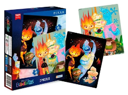 2 PUZZLES DE 48 PIEZAS ELEMENTOS