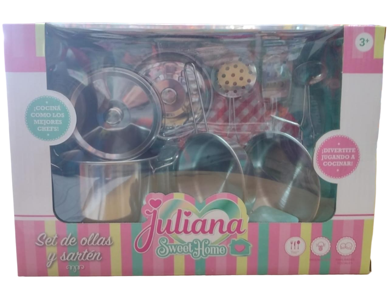 JULIANA SET DE OLLAS Y SARTEN