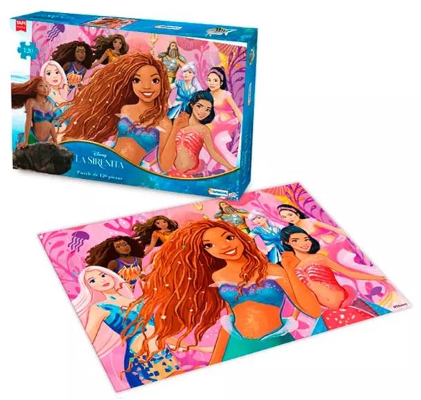 PUZZLE X 120 PIEZAS LA SIRENITA