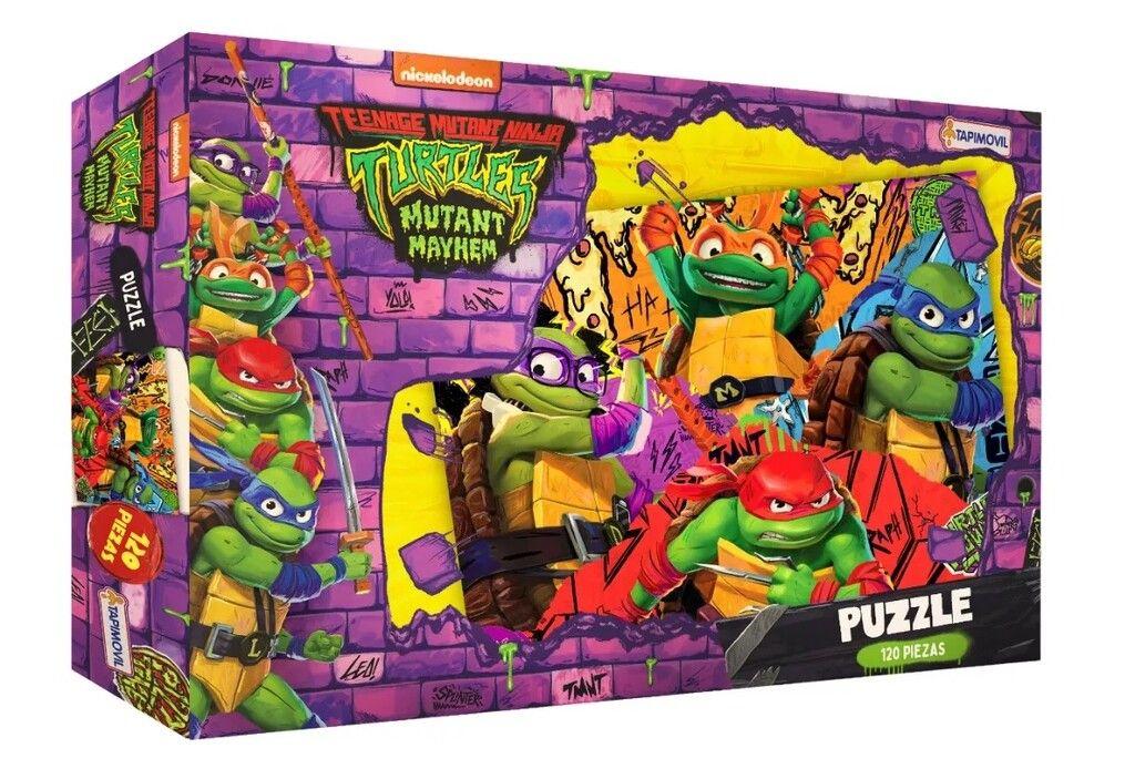 PUZZLE X 120 PIEZAS TORTUGAS NINJAS