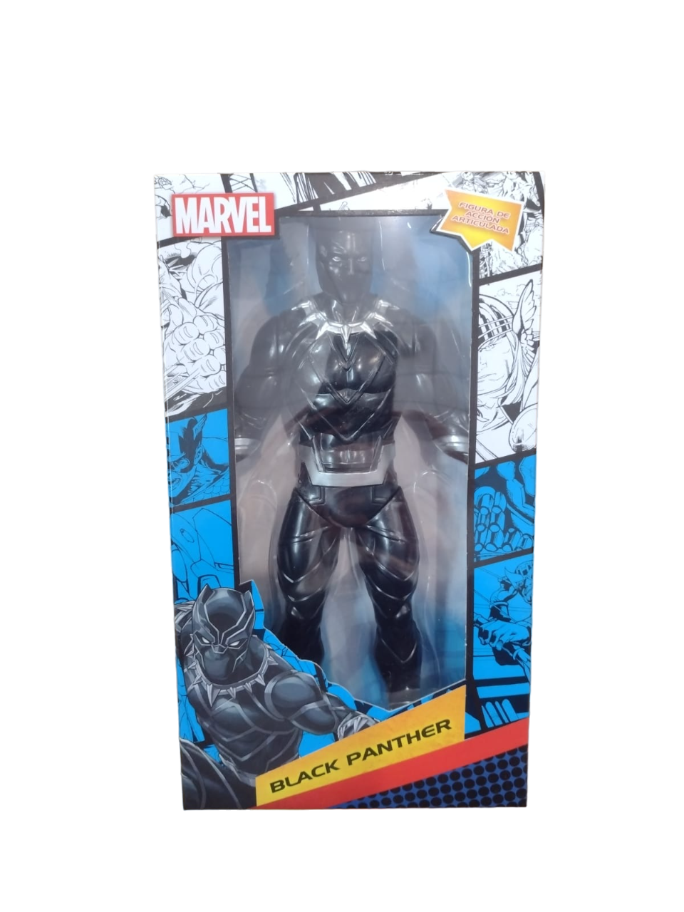 MUÑECO MARVEL BLACK PANTER EN CAJA