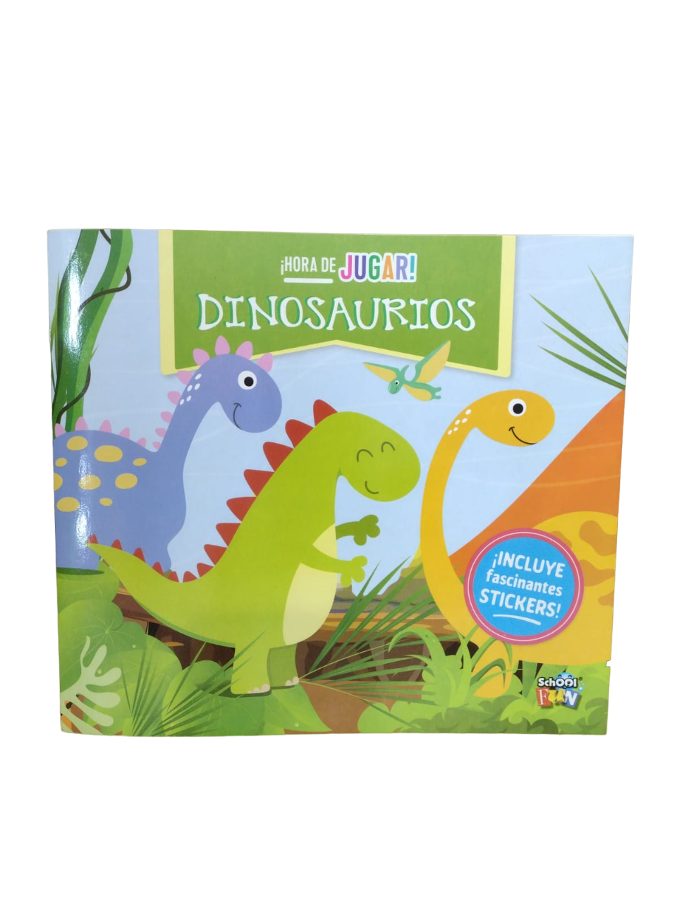 LIBRO HORA DE JUGAR DINOSAURIOS