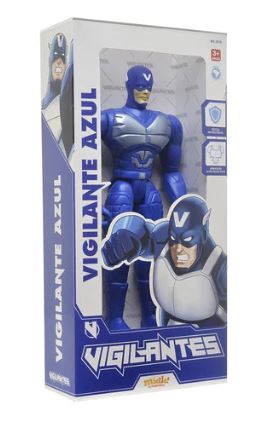 MUÑECO VIGILANTE AZUL EN CAJA