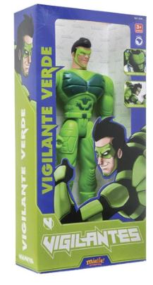 MUÑECO VIGILANTE VERDE EN CAJA