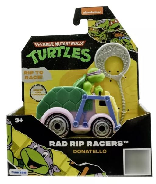 VEHICULOS CON FIGURA TORTUGAS NINJAS - 4 MODELOS