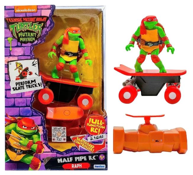 TORTUGAS NINJAS EN SKATE R/C - 4 MODELOS