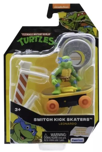 TORTUGAS NINJAS EN SKATE BLISTER - 4 MODELOS
