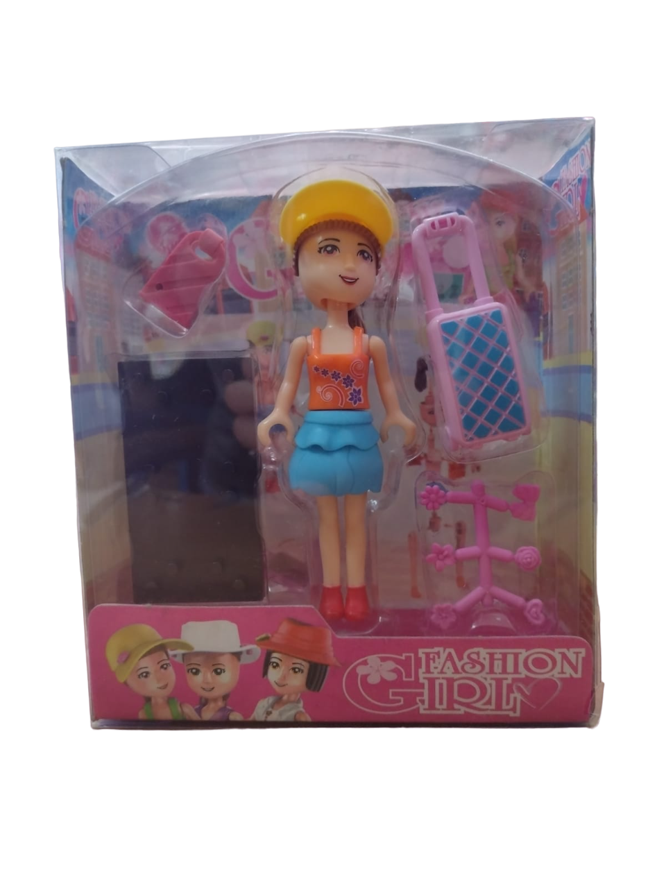 MUÑECA FASHION GIRL CON ACCESORIOS