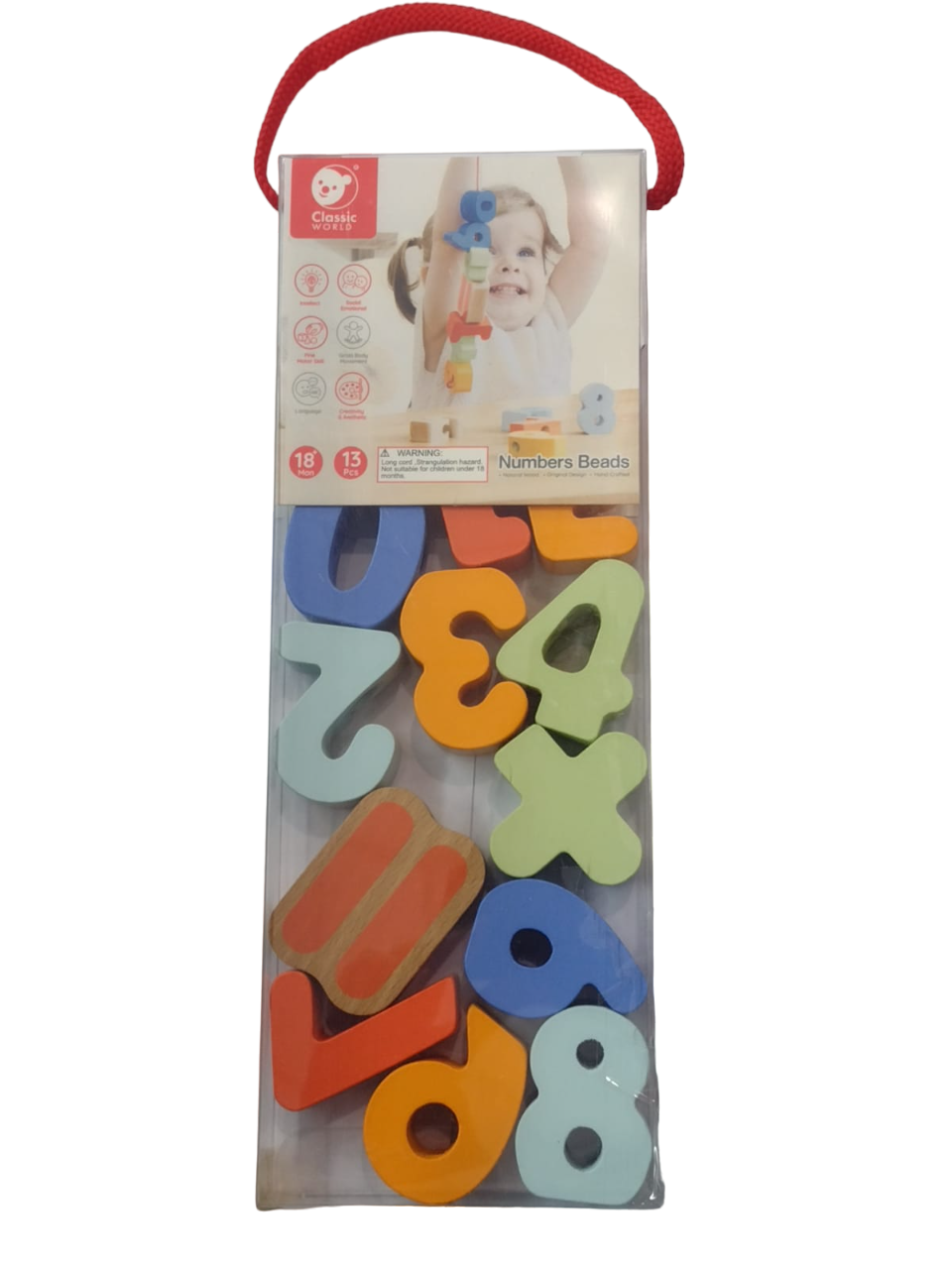 ENHEBRADO NUMEROS MADERA EN ESTUCHE