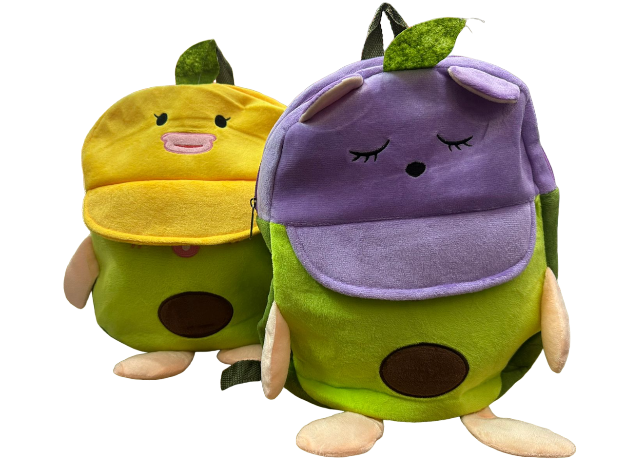 MOCHILA ANIMALITOS PELUCHE - SURTIDAS -