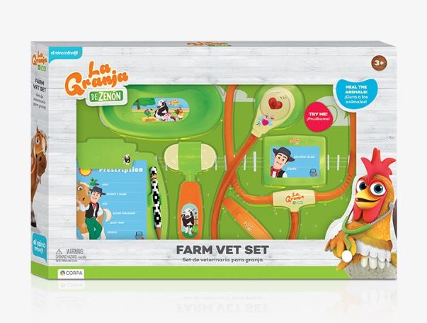 SET VETERINARIA GRANJA DE ZENON CON LUZ Y SONIDO