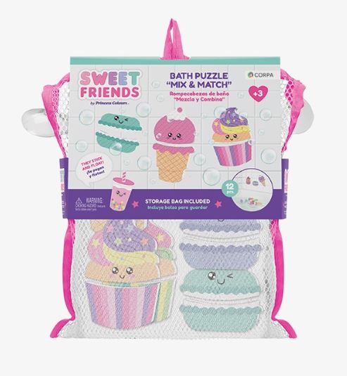 PUZZLE DE BAÑO GOMAS EVA EN RED SWEET FRIENDS