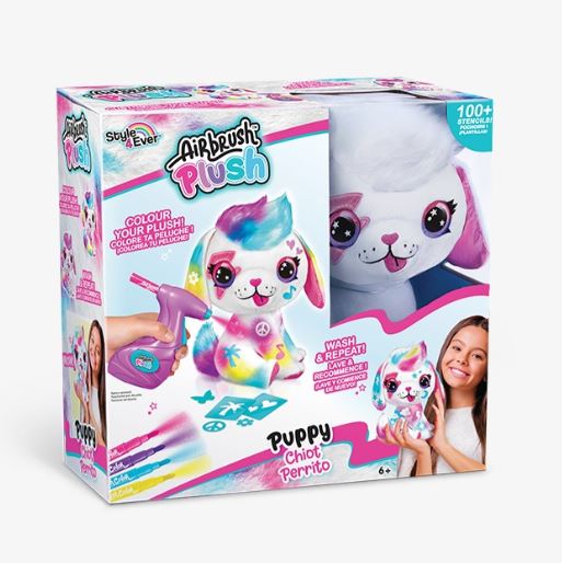 PUPPY AIRBRUSH PLUSH