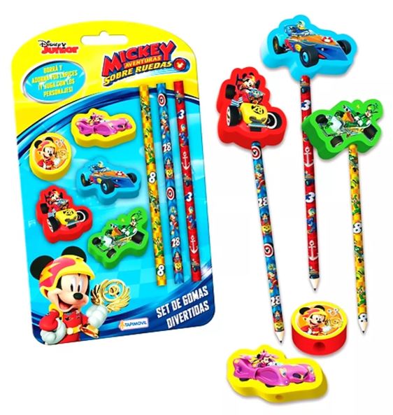 SET DE GOMAS MICKEY