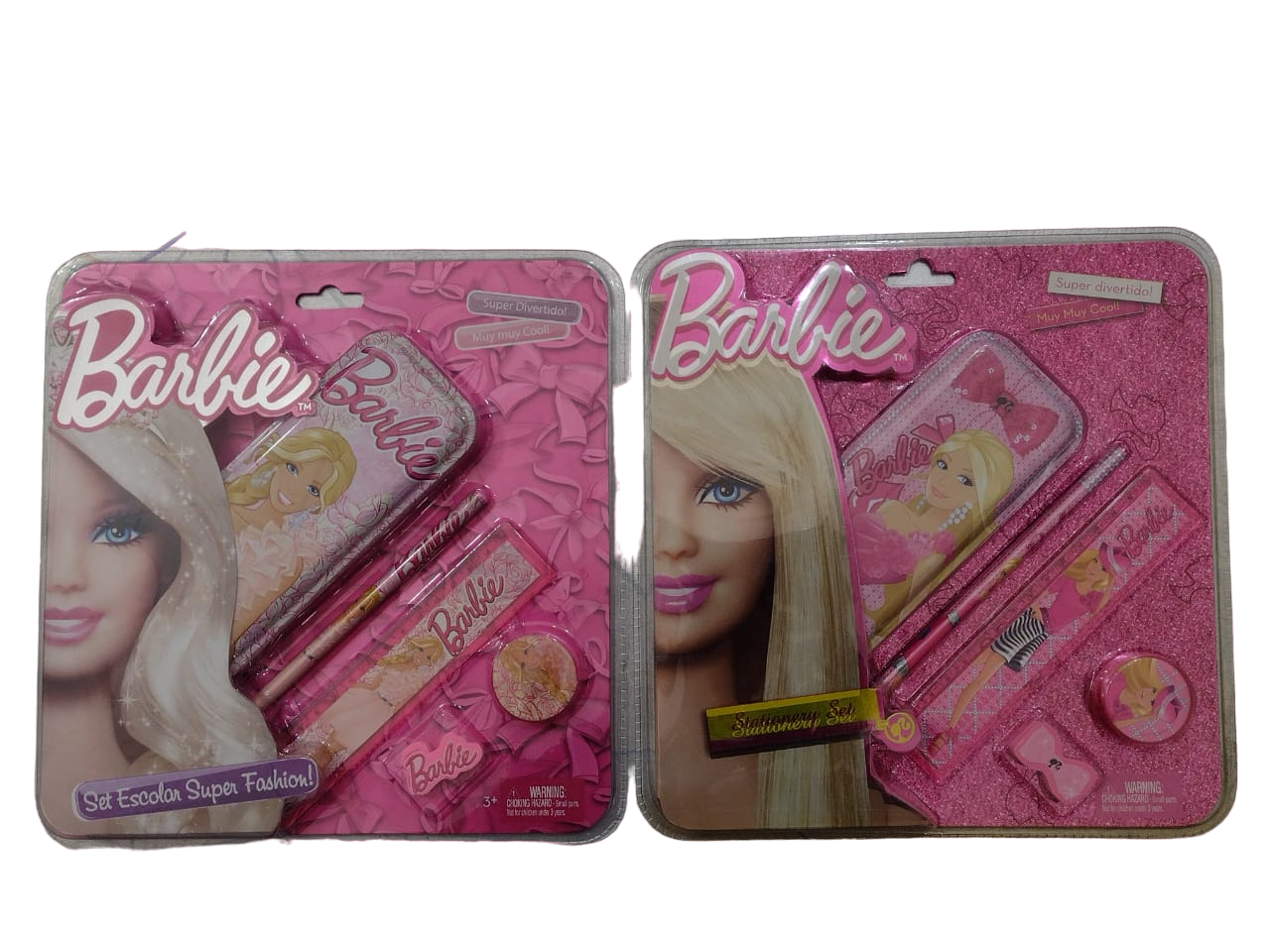 SET ESCOLAR BARBIE (BB211/BB213/BB214/BB215/BB212)
