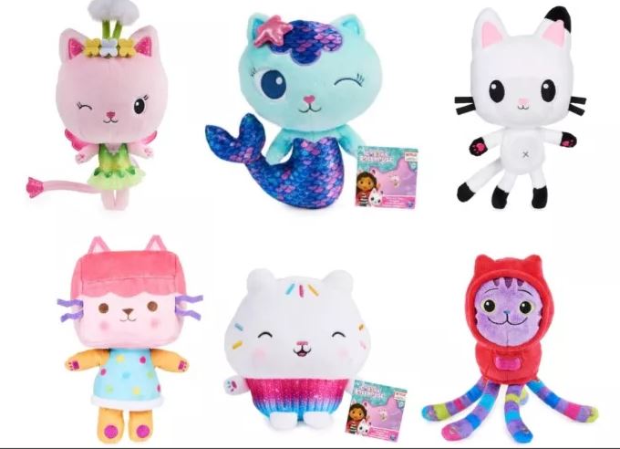 LA CASA DE GABBY PELUCHES 22CM - 6 MODELOS