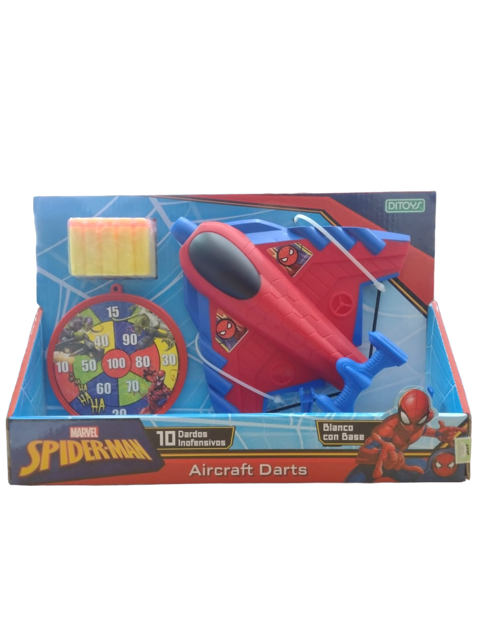 AIRCRAFT DARTS SPIDERMAN CON BLANCO