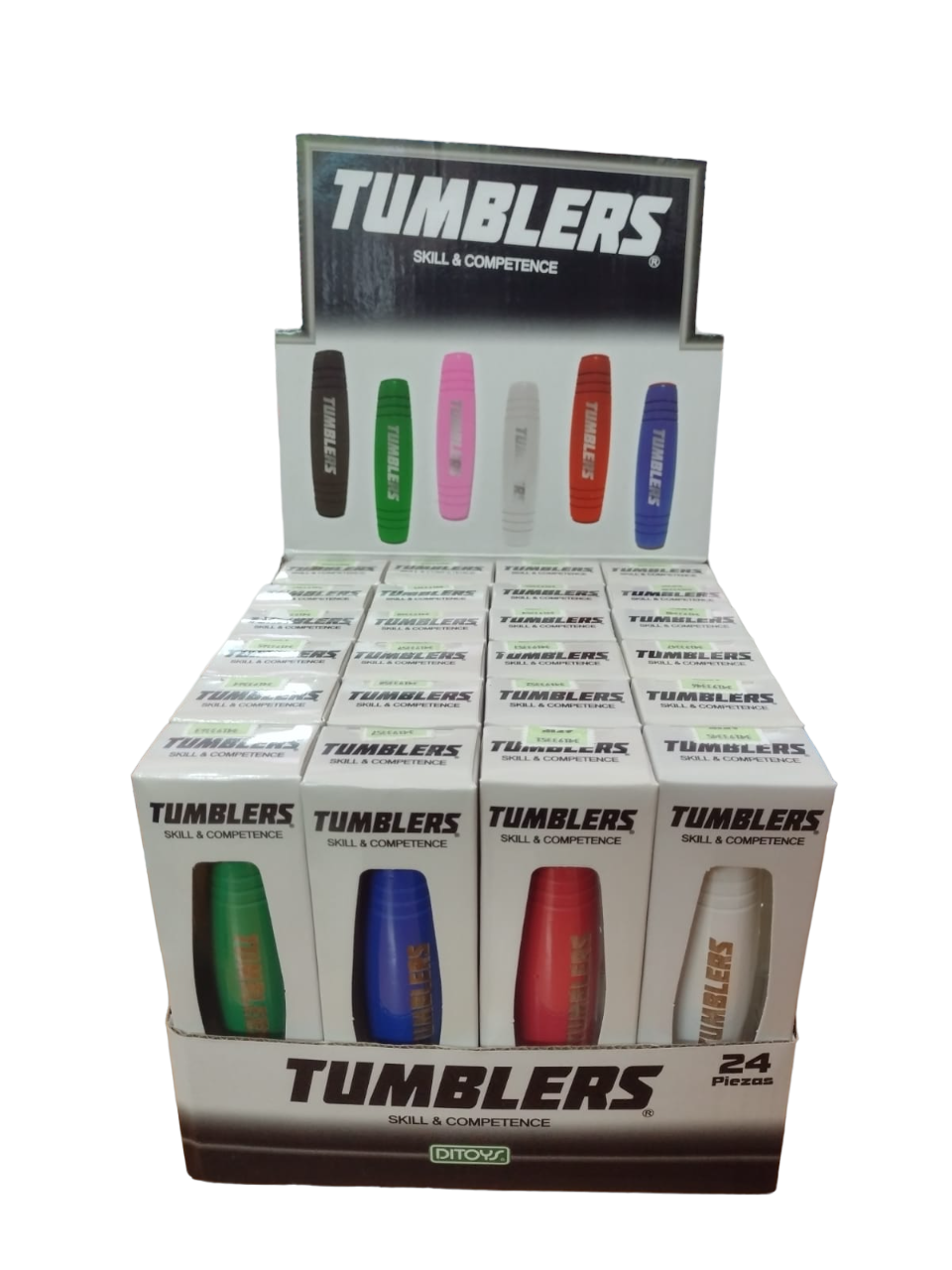 TUMBLERS 6 COLORES