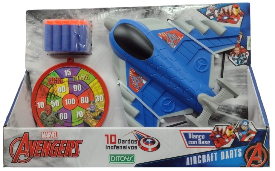 AIRCRAFT DARTS AVENGERS CON BLANCO
