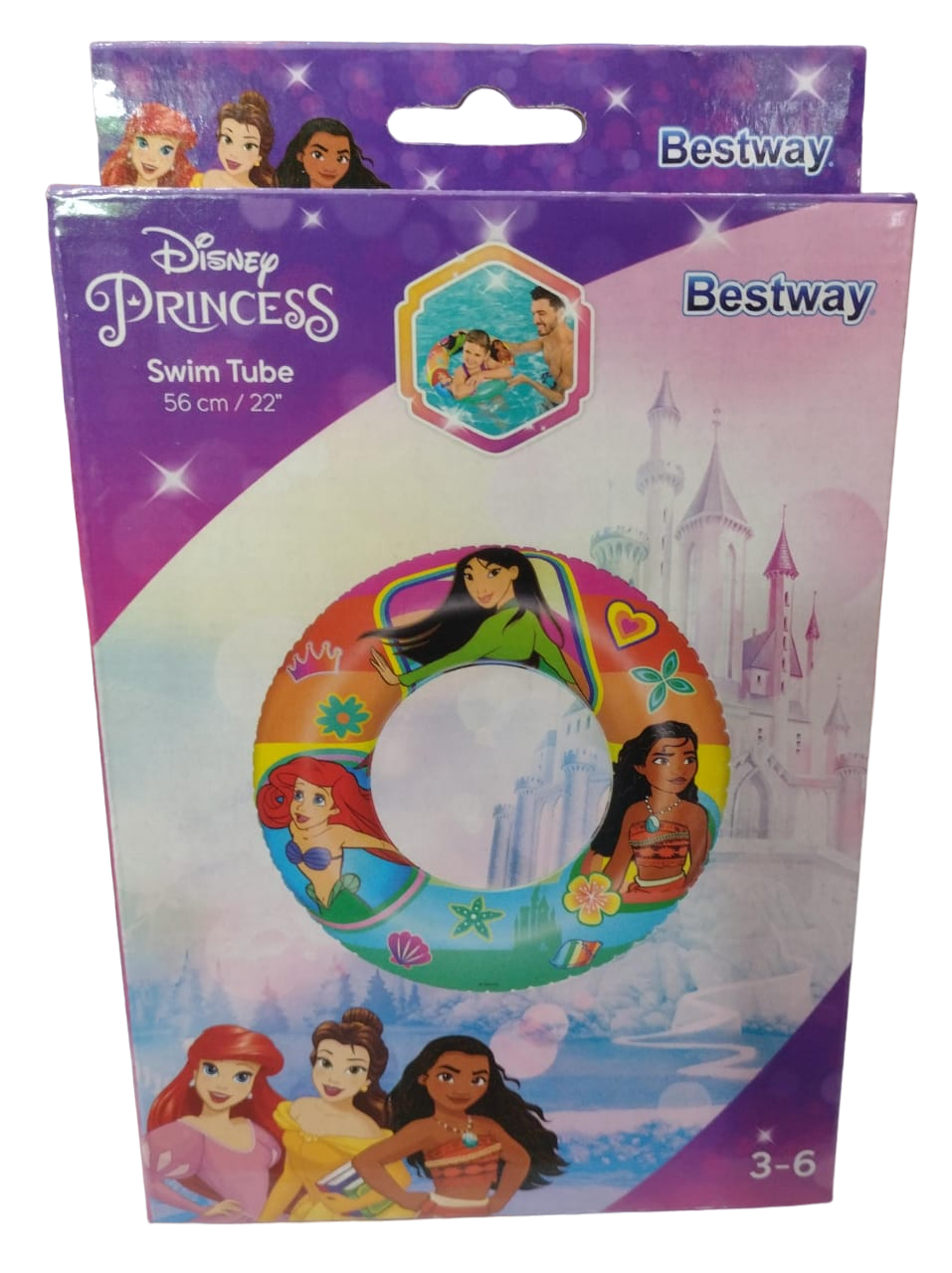 SALVAVIDAS PRINCESAS 56CM EN CAJA