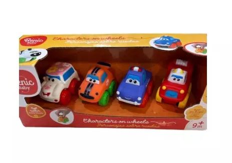 VEHICULOS X4 SOFT EN CAJA