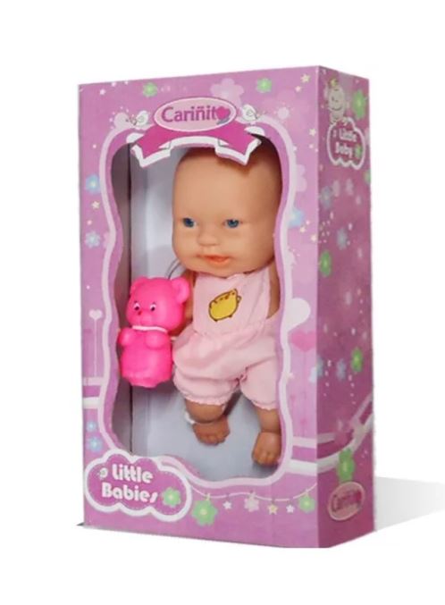 BEBE CON ANIMALITO LITTLE BABIES EN CAJA